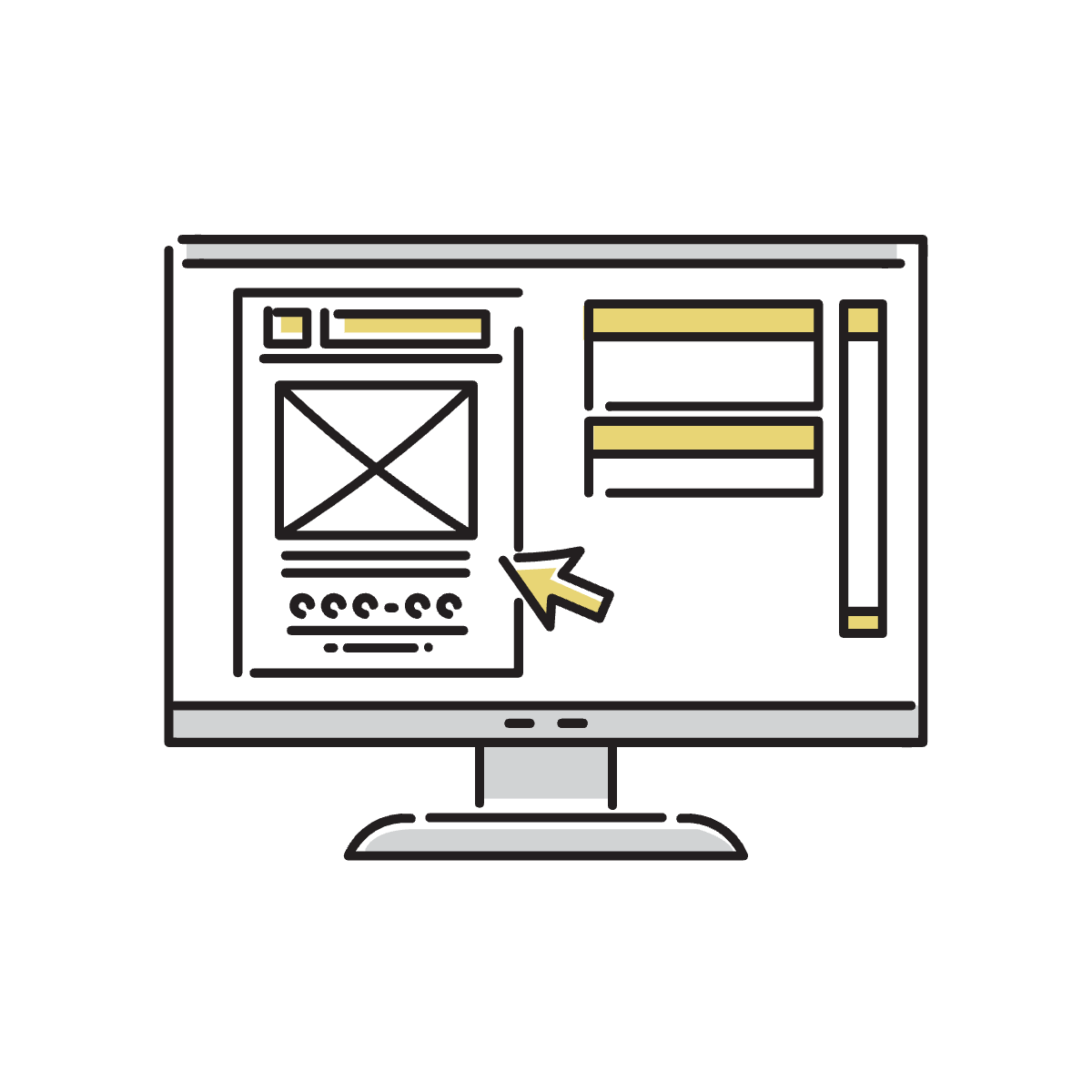 豊富なCMS導入実績(a-blog cmsでのサイト構築)のイラスト